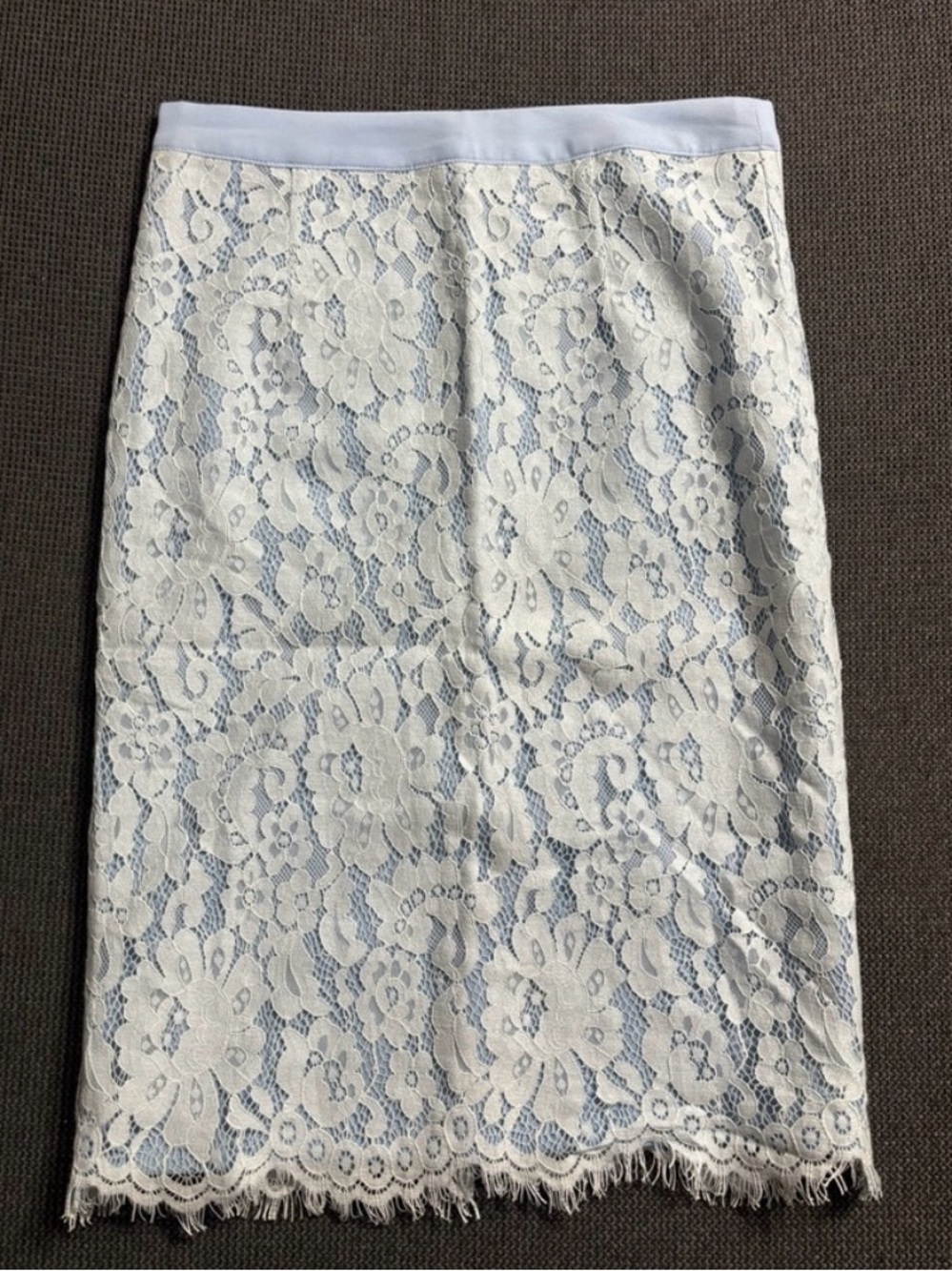Blue lace XS midi skirt - New